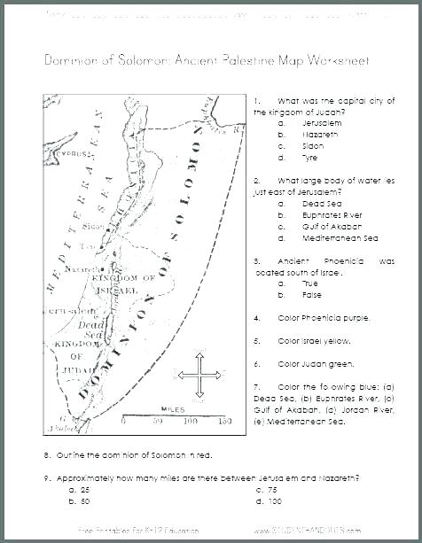 Second Grade Geography Worksheets And Activities Printable Lesson