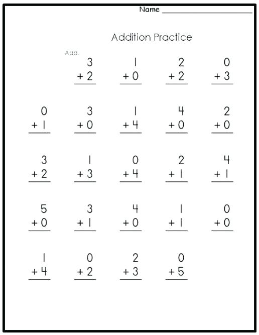 Subtraction For Kindergarten Worksheets â Todosobrelacorte Com