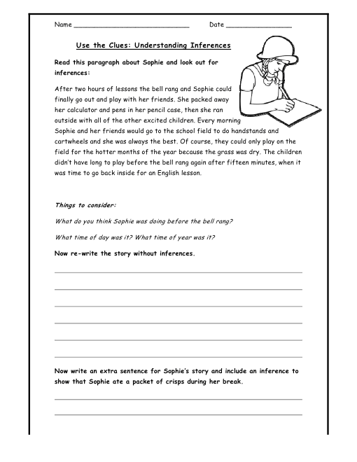 Inference Worksheets   Cmediadrivers