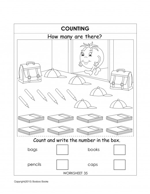 Ukg (kindergarten) Worksheets