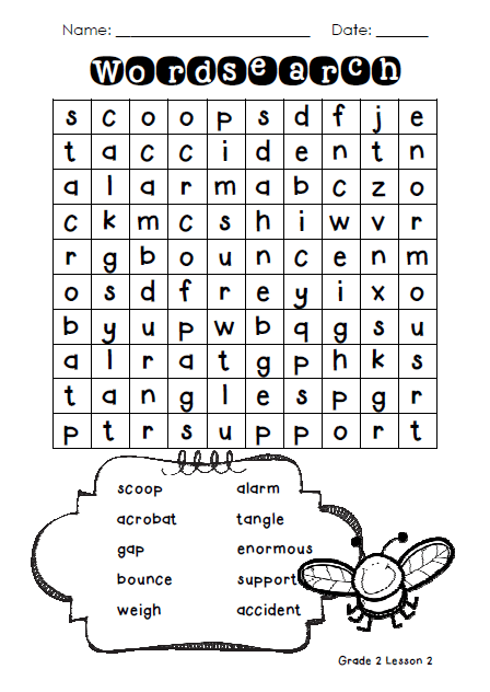 Free } Spelling Worksheets For Grades 2, 3, And 4  The Paper Maid
