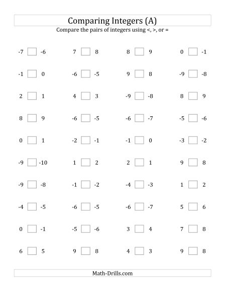 Advanced Math Worksheets For 6th Grade