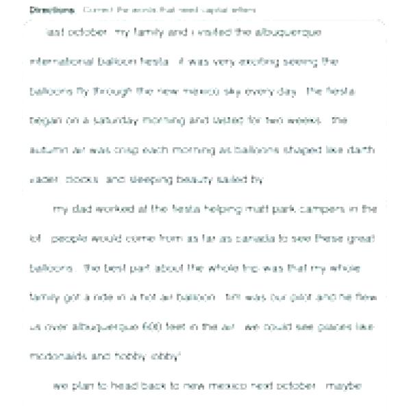 Capitalization Worksheets 4th Grade Capitalization Worksheets