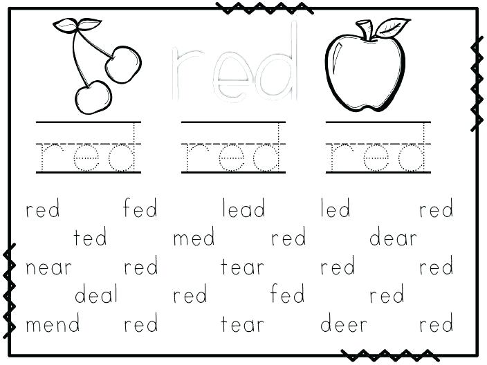 Worksheets Color Yellow Why For Toddlers Red Kindergarten