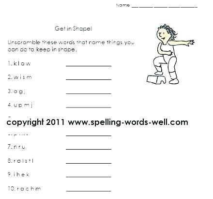 Free Language Worksheets For 2nd Grade