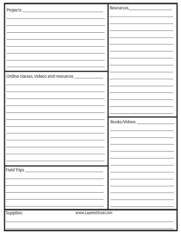 Gardening Worksheets