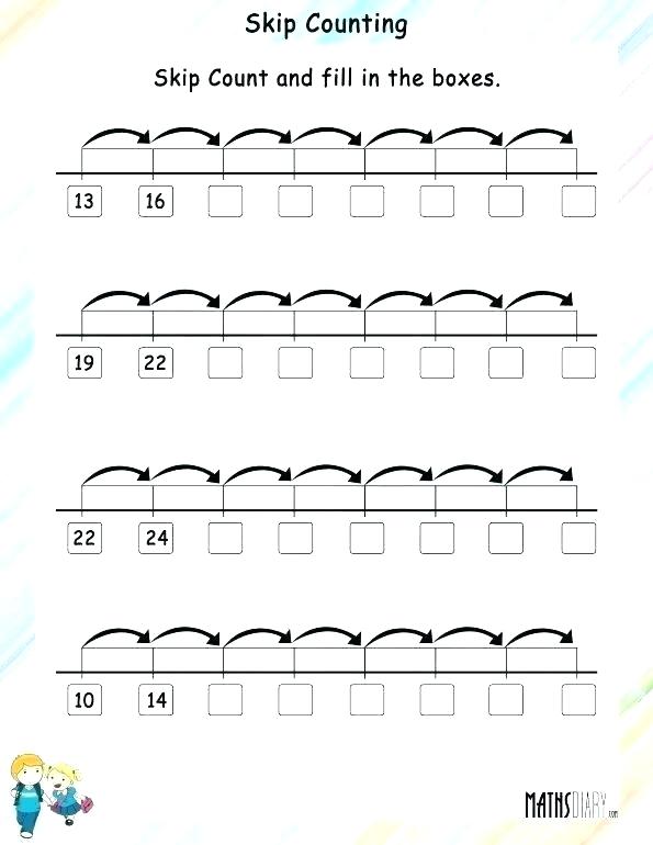 Math Skip Counting Worksheets â Akasharyans Com