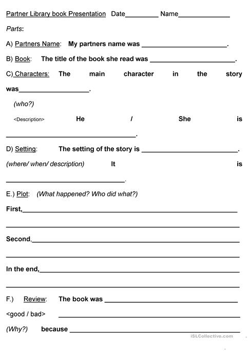 Pair Interview Book Report