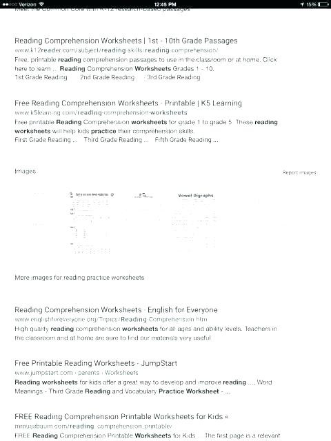Printable Reading Comprehension Worksheets 7th Grade
