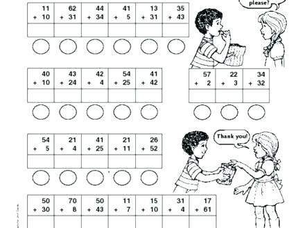 Table Manners For Kids Worksheets