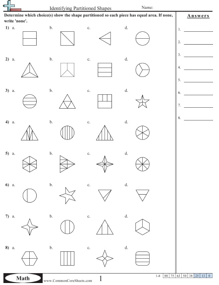 Fraction Worksheets