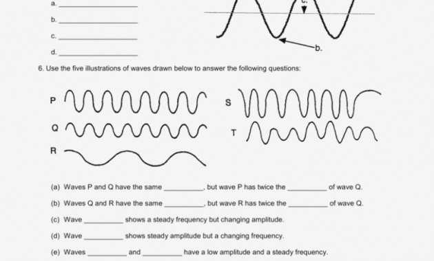 Worksheet â Labeling Waves â Worksheet Labeling Waves Answer Key