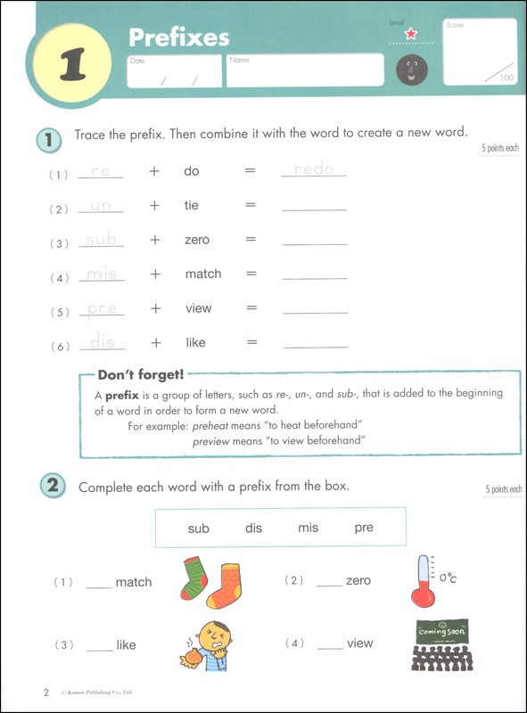 Kumon Writing Workbook Grade 3, Kumon Publishers, 028790