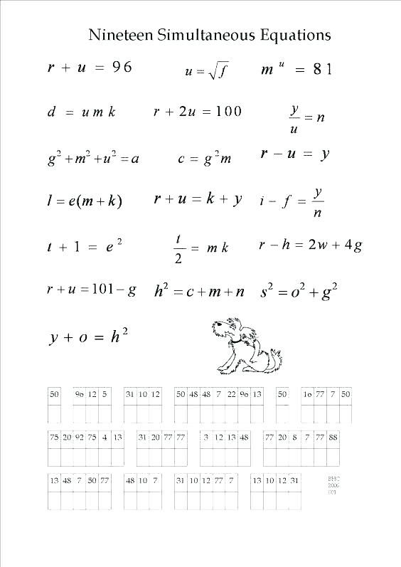 Image Result For High School Math Puzzle Worksheets