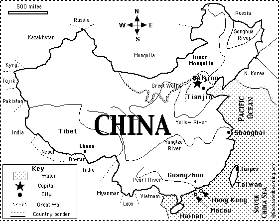 43 Enthralling China Map No Labels