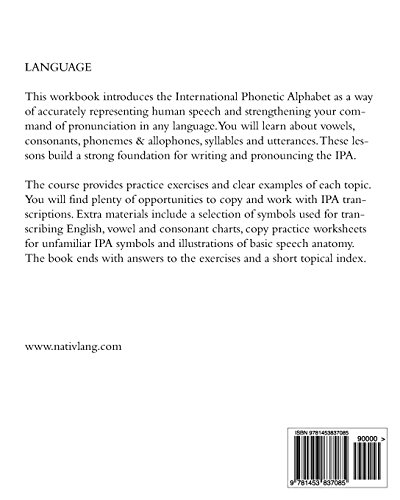 The Ipa For Language Learning  An Introduction To The