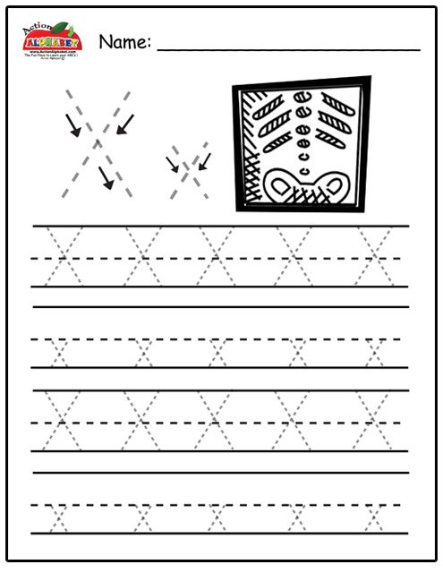 Free Prinatble Aphabet Pages ~preschool Alphabet Letters Trace