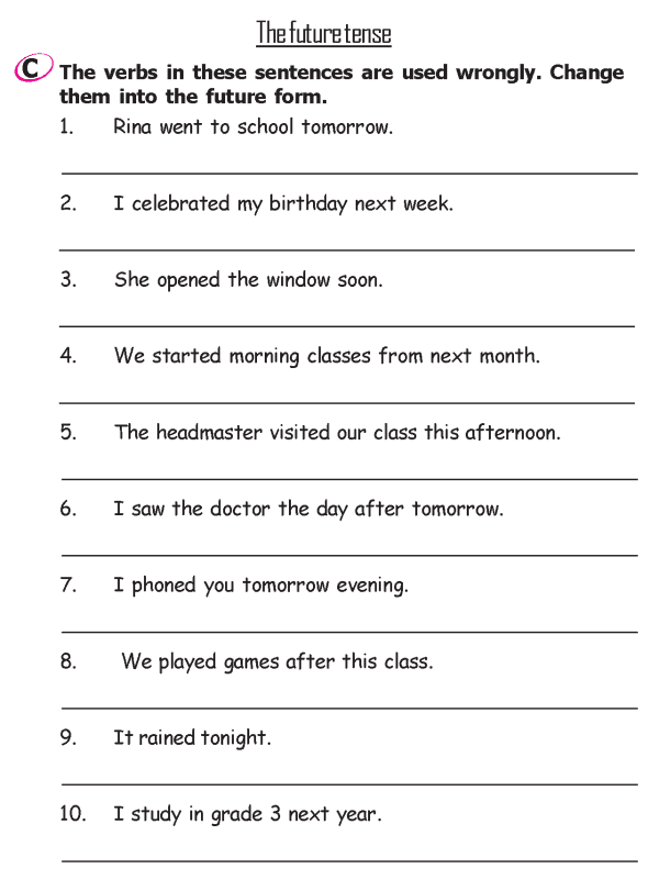 Grade 2 Grammar Lesson 13 Verbs