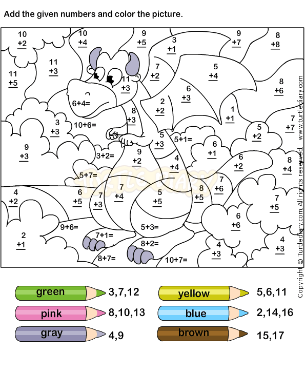 Color Addition Worksheets