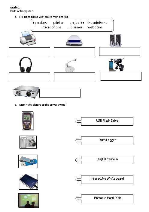 Computer Lesson For Grade 1