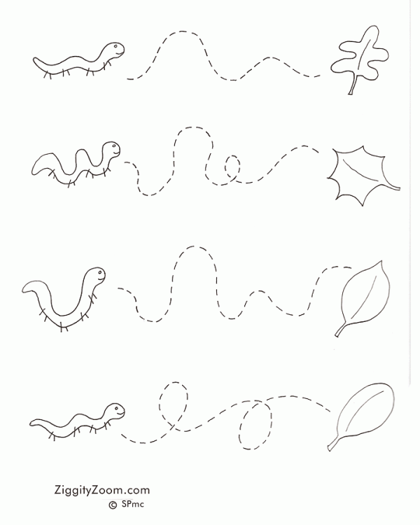Tracing Practice Worksheet 2