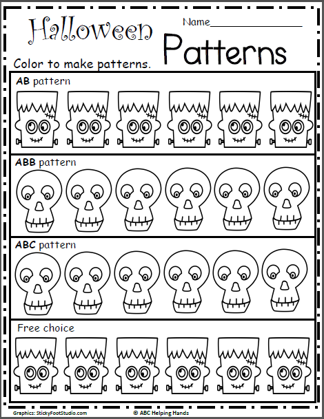 Halloween Patterns