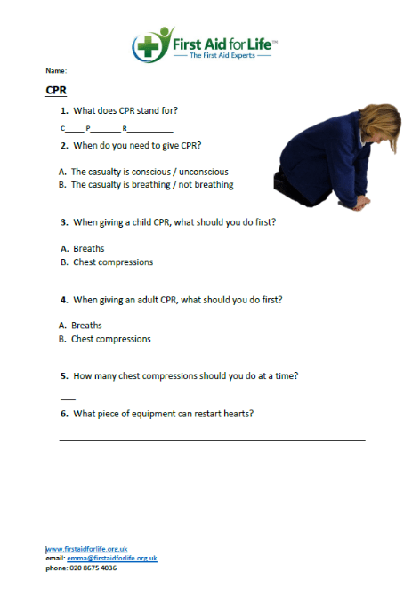 Free Teaching Resources To Teach First Aid In School