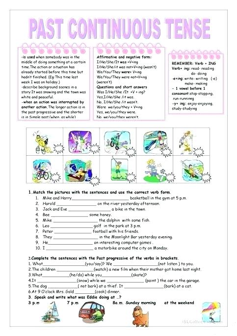 Esl Present Simple Worksheets Printable Perfect And Continuous