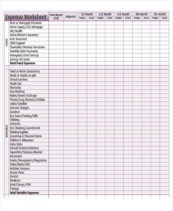 Daily Income And Expense