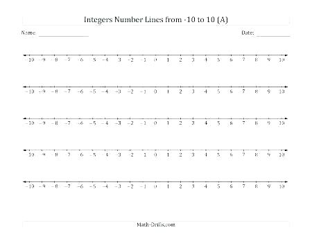 Fractions Number Line Worksheets â Sunreals Com