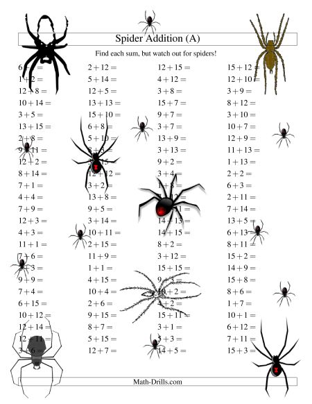 Halloween Math Worksheets 4th Grade