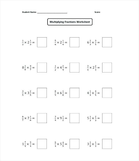 High School Math Review Worksheets