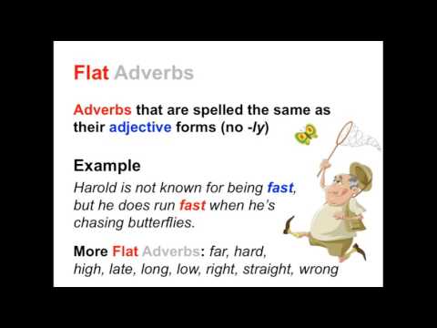 Adverbs & Adjectives Worksheets, Tests, & Lessons