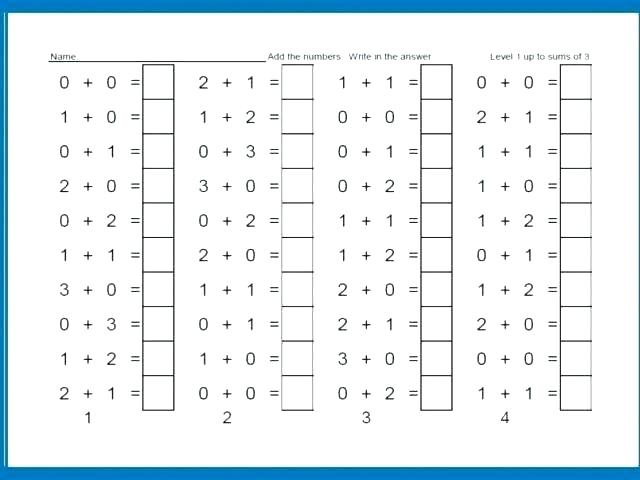 Kumon Kindergarten Math Worksheets | Free Worksheets Samples