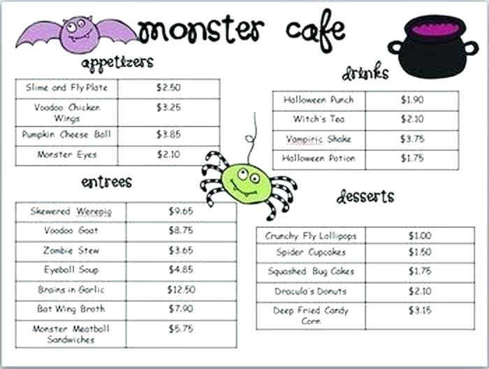 Halloween Math Worksheets 5th Grade