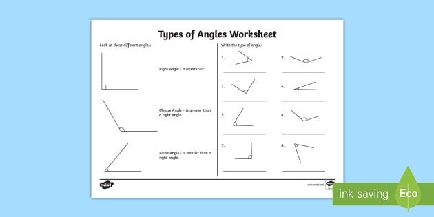 Acute And Obtuse Angles Ks2