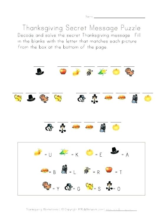 Thanksgiving Worksheets For Highschool Students Free Worksheets Samples
