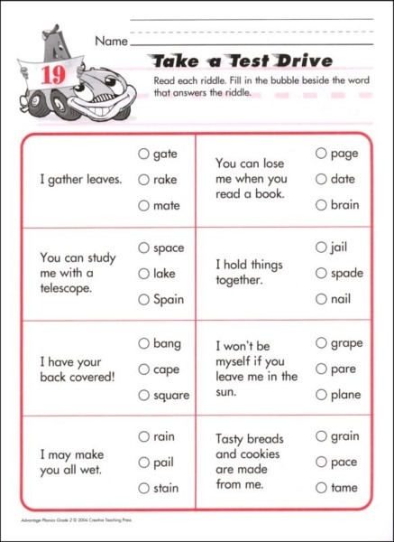 Phonics Worksheets Grade 2 â Worksheets Samples