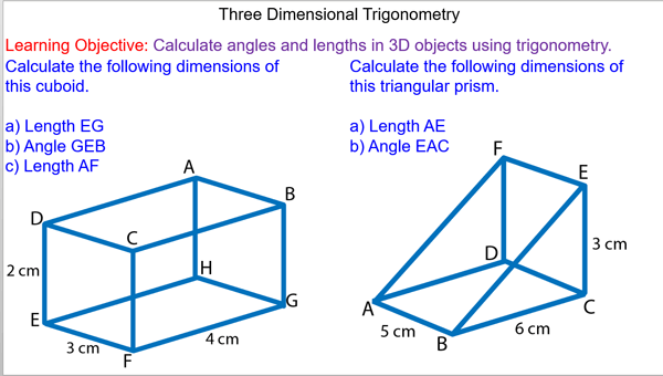 3d Trigonometry