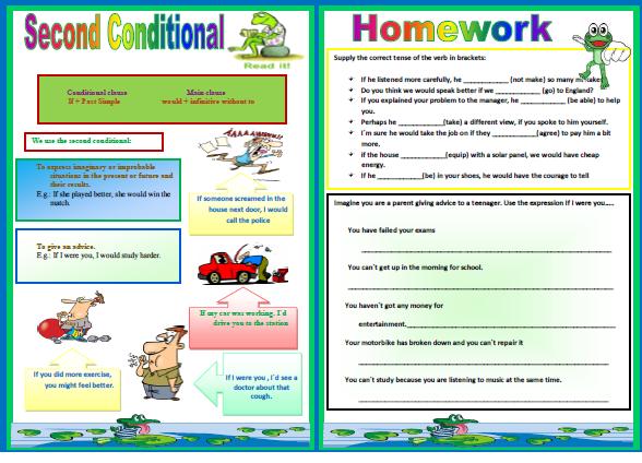 Second Conditional Worksheet Ii
