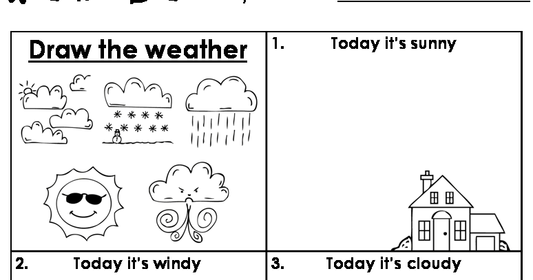 Weather Worksheet  New 692 Weather Worksheets For Kindergarten