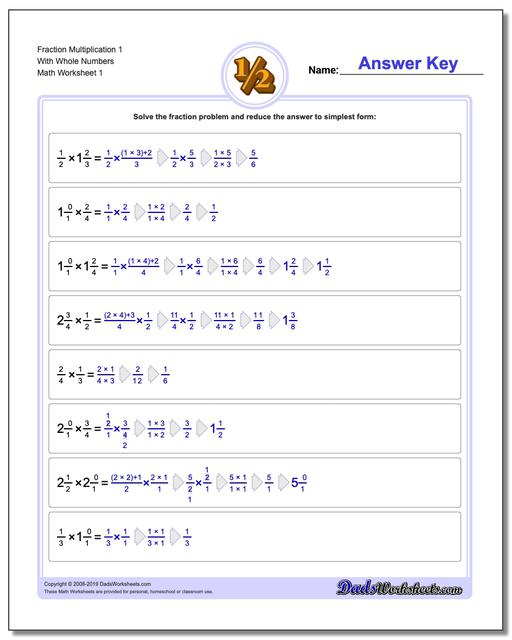 Fraction Multiplication