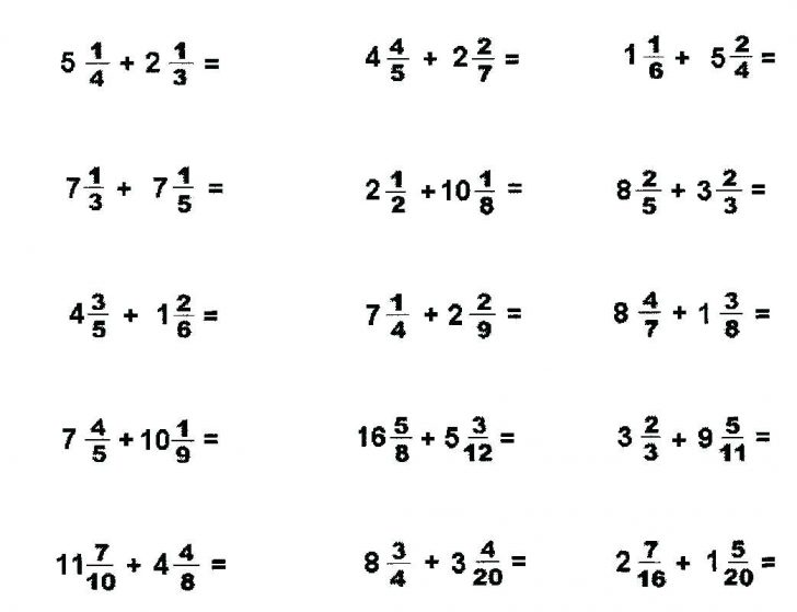 Worksheet Ideas ~ Worksheet Ideas Outstanding Renaming Fractions