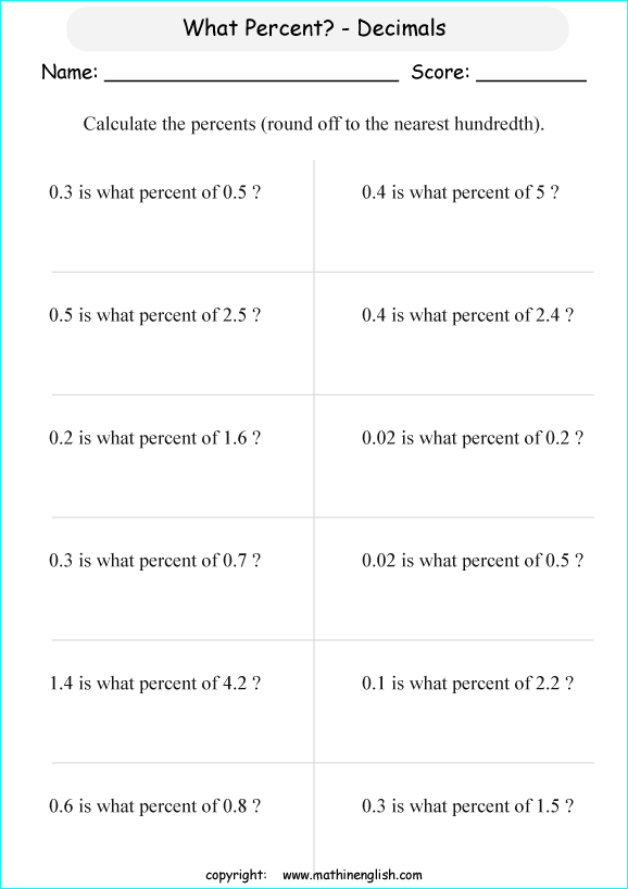 What Percent Is Used Given The Percentage Outcome And The Original